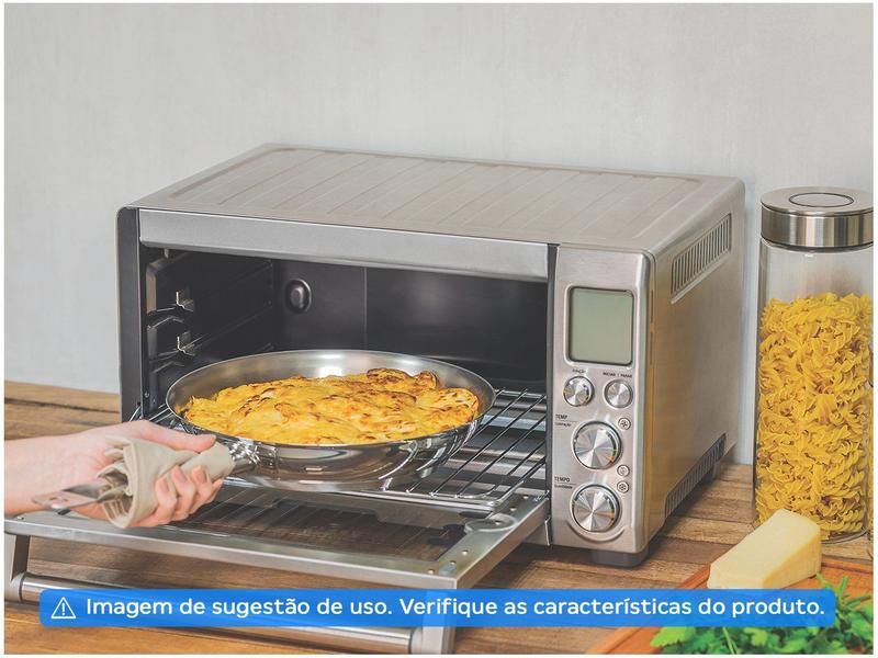 Frigideira Allegra Aço Inox Fundo Triplo Fogões De Indução 20 Cm 1